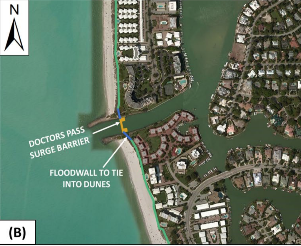 Beach Gate Map Higher Dunes and Barrier Gates - Gulf Shore Association of Condominiums