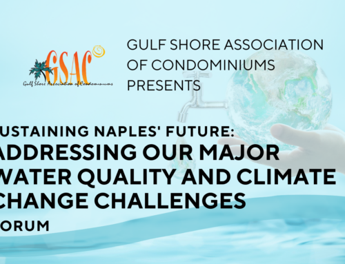 GSAC hosted “Sustaining Naples’ Future: Addressing Our Major Water Quality and Climate Change Challenges” Forum