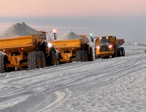 Park Shore Beach Project Underway Despite “Angry Seas”