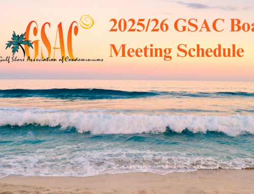 2025 – 2026 GSAC Board Meeting Schedule