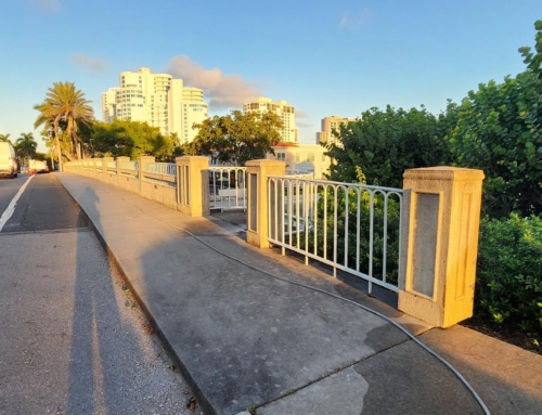 City Cleans Park Shore Dr and Harbour Dr Bridges