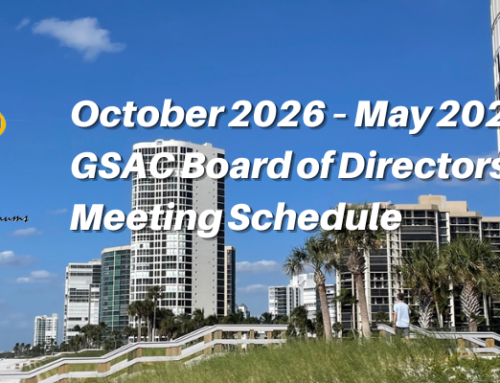 2026 – 2027 GSAC Board Meeting Schedule